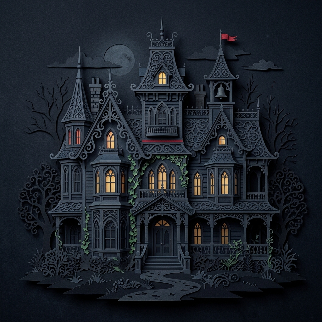 Blackthorn Manor Art Print